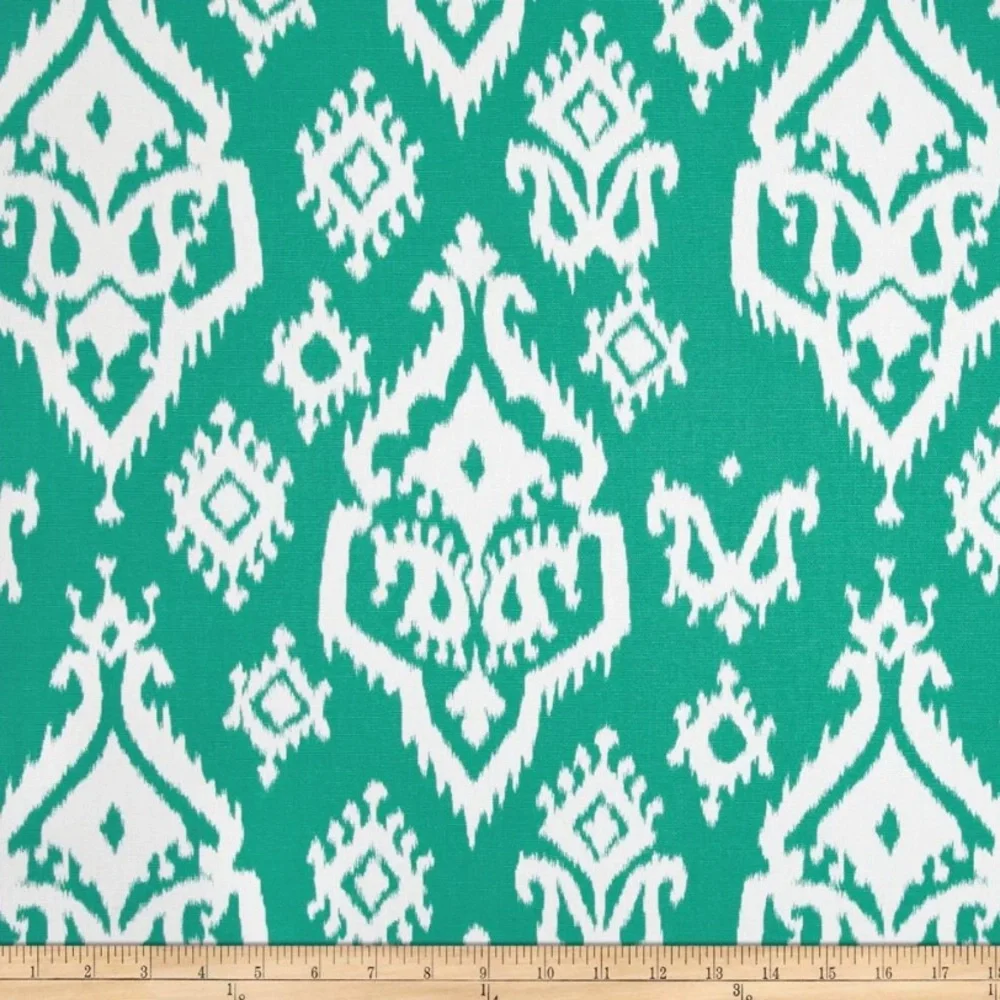For Your Love of Dogs Jade Raji Ikat Dog Bed Cover